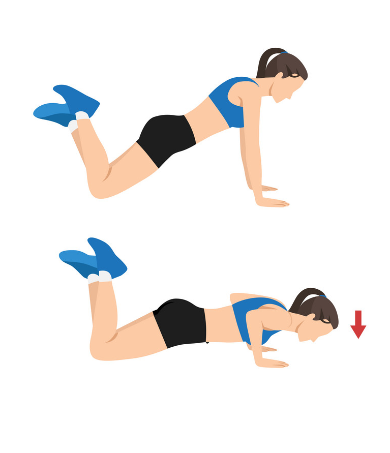 Knee Push Up